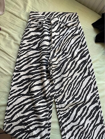 Zebra desen pantolon
