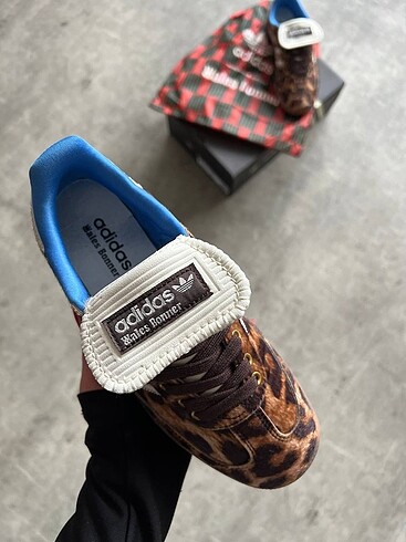 39 Beden çeşitli Renk ADIDAS X WALES BONNER SAMBA LEOPAR
