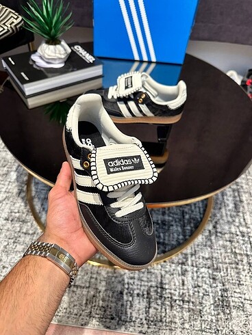 39 Beden siyah Renk ADIDAS x WALES BONNER SAMBA BLACK