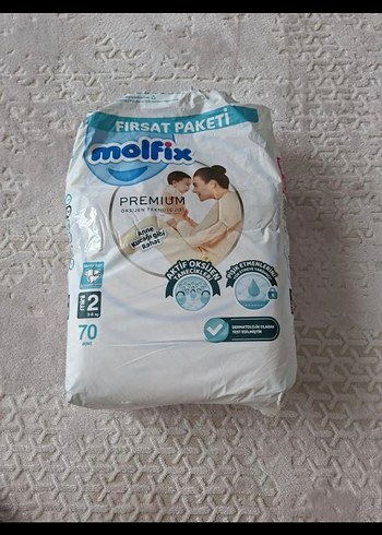 Molfix Premium1 Avantaj Paketi Bebek Bezi 72'li Molfix premium 2 - Görsel 3