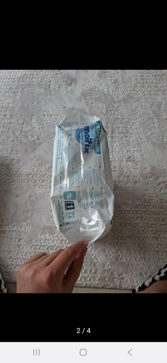 Molfix Premium1 Avantaj Paketi Bebek Bezi 72'li Molfix premium 2 - Görsel 2