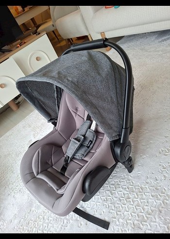 Gri Bebek Oto Koltuğu-Puset Prava marka - Görsel 2