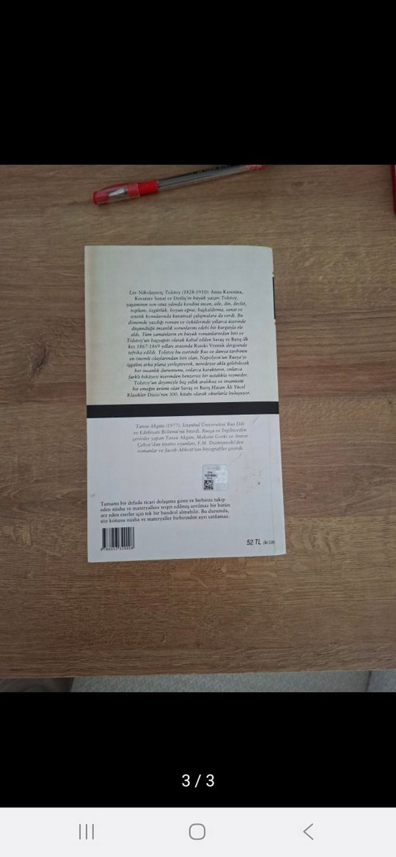 Savaş ve Barış - L.N. Tolstoy - Görsel 3