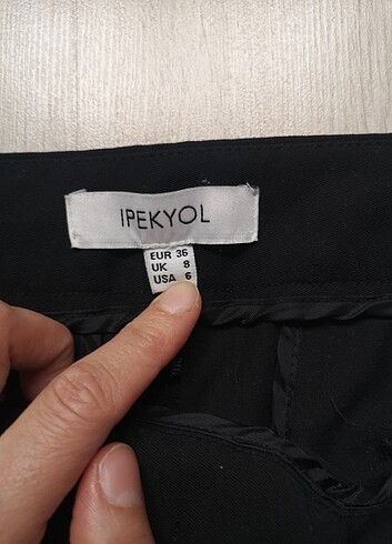36 Beden İpekyol Bermuda pantolon 