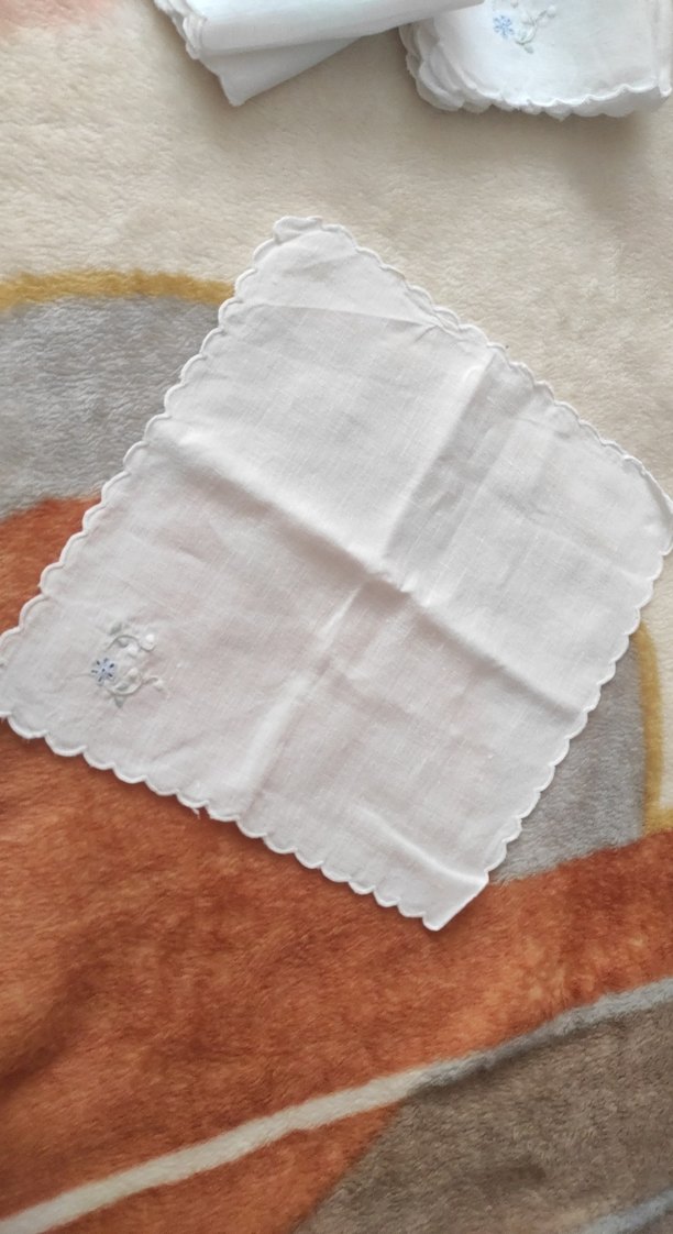 çeyizlik işlemeli servis mendilleri - Görsel 2