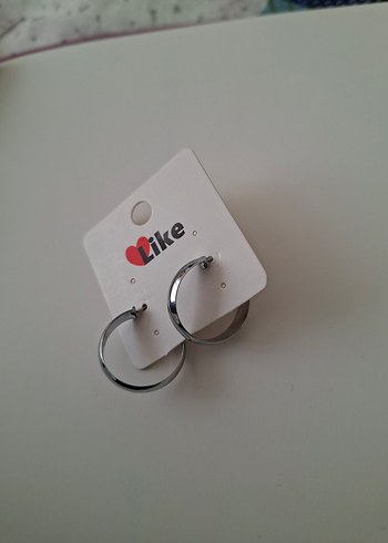  Beden Gri Mini Kadın Halka Küpe