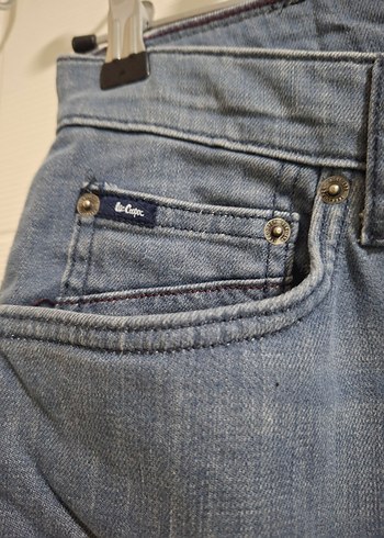 Düğmeli Gri  eekek Pantolon - Görsel 6