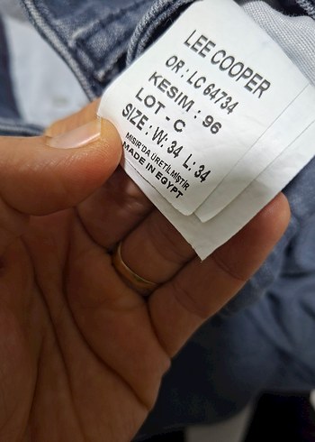 Gri Erkek Regular Fit Denim Pantolon - Görsel 5