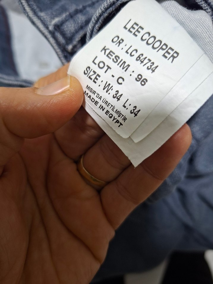 Gri Erkek Regular Fit Denim Pantolon - Görsel 5