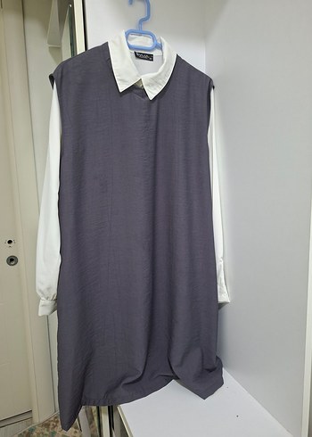 Gri Kolsuz  Tunik - Görsel 4