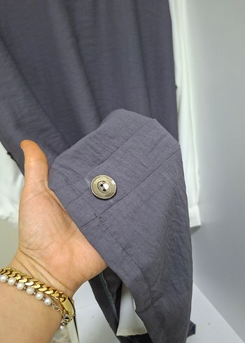 Gri Kolsuz  Tunik - Görsel 2