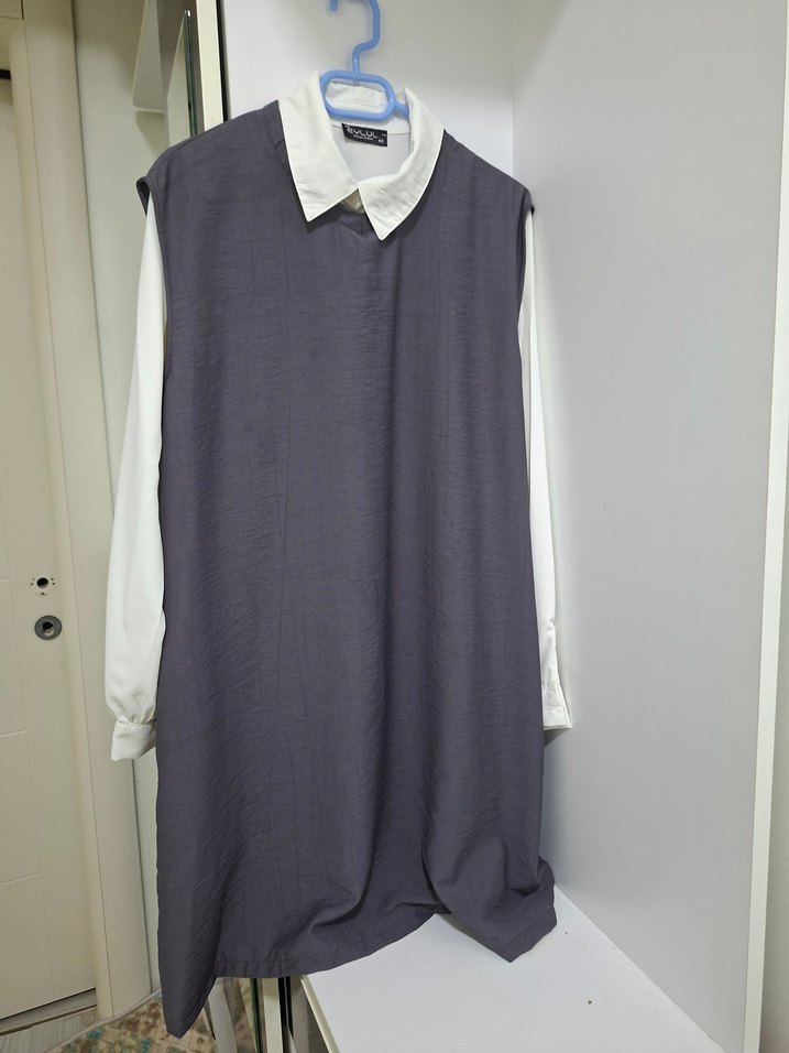 Gri Kolsuz  Tunik - Görsel 4