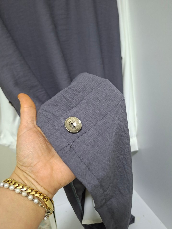 Gri Kolsuz  Tunik - Görsel 2