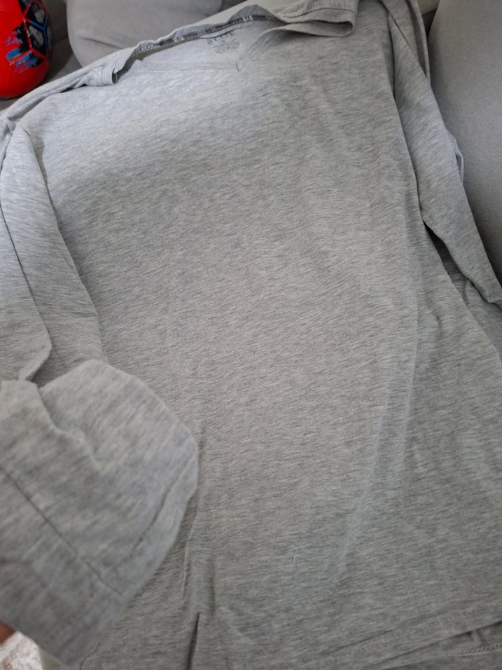 Gri Kadın Rahat Kesim Eşofman Altı - Görsel 4