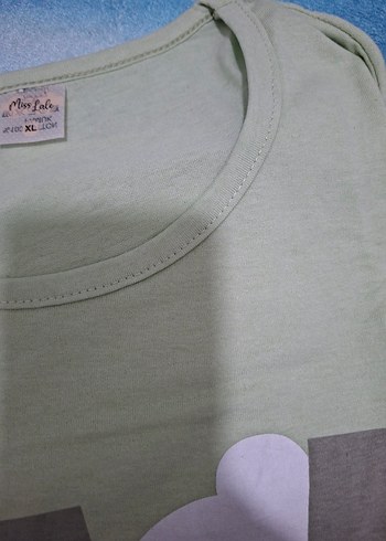 Yeşil Ayıcık Baskılı Kısa Kollu Kadın Pijama Takımı - Görsel 4