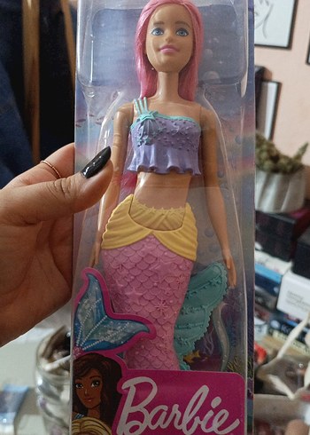 Barbie Pastel Pembe Deniz Kızı Bebek