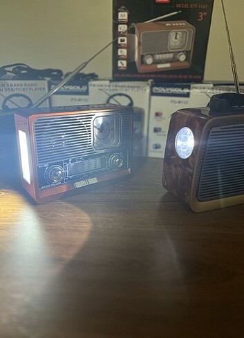 Sony şarjlı nostalji radio