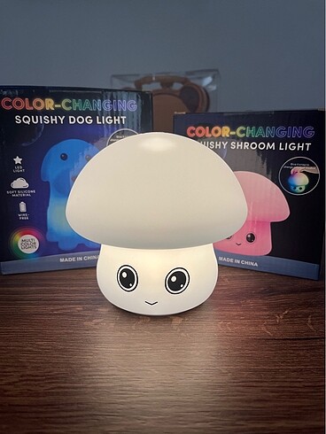 Pufuduk mantar lamba 8 farklı led