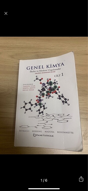 Genel kimya kitabı