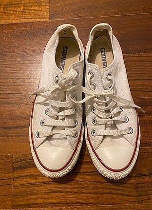 Beyaz converse+mango ust