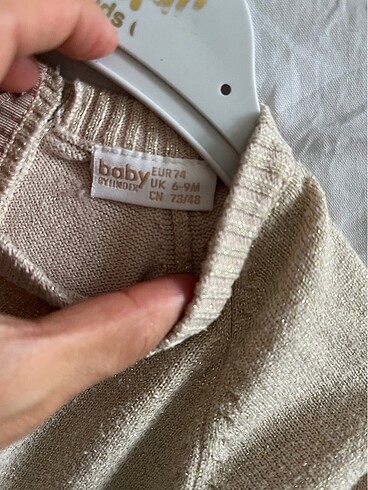 Kız bebek triko elbise - Görsel 3