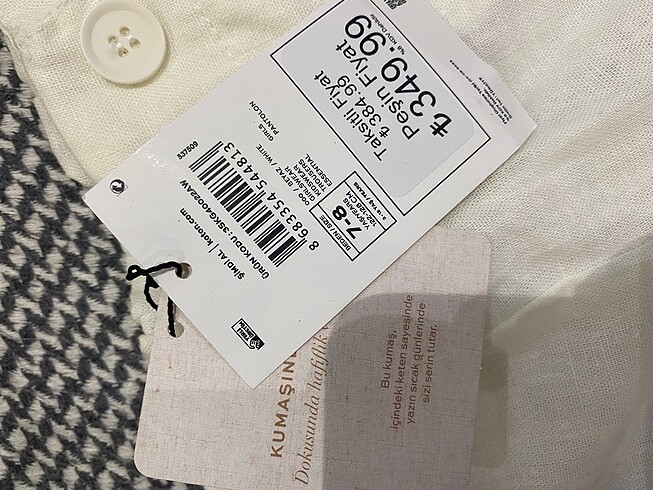 Koton Kız çocuk keten pantolon