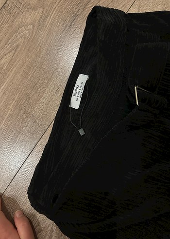 Siyah Kemerli Midi Etek - Görsel 4