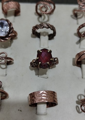 Saf bakır yüzükler - Görsel 8