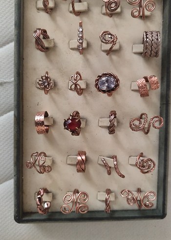 Saf bakır yüzükler - Görsel 5