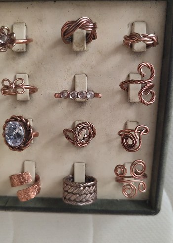 Saf bakır yüzükler - Görsel 7