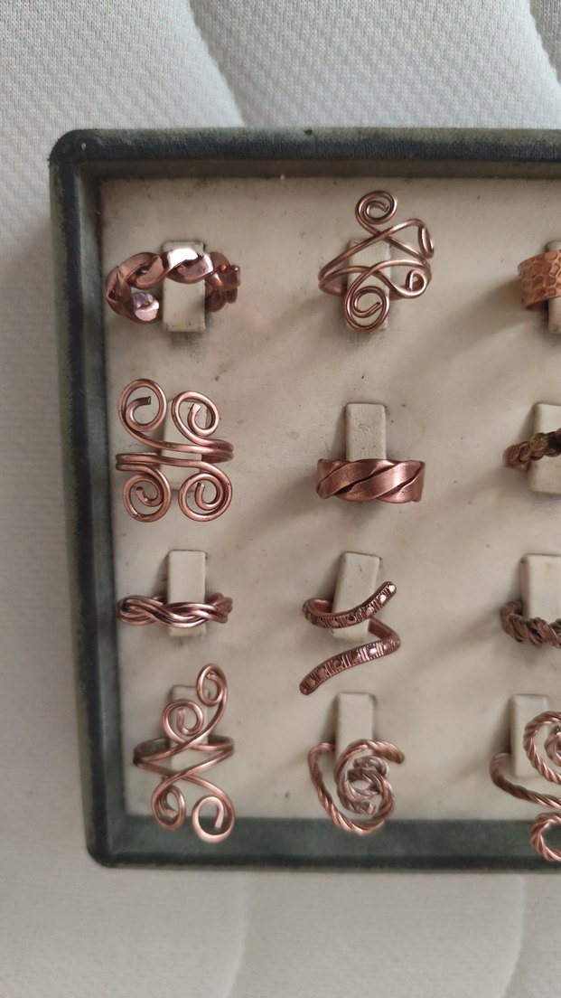 Saf bakır yüzükler - Görsel 4