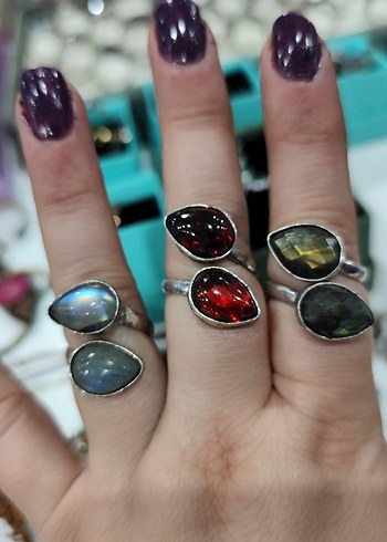 Gümüş yüzükler - Görsel 3