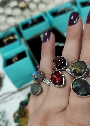 Gümüş yüzükler - Görsel 4