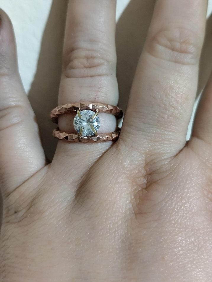 Saf bakır yüzükler - Görsel 3