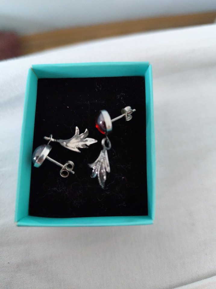 Gümüş küpe - Görsel 5