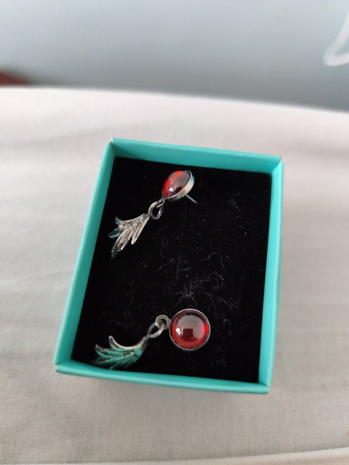 Gümüş küpe - Görsel 4