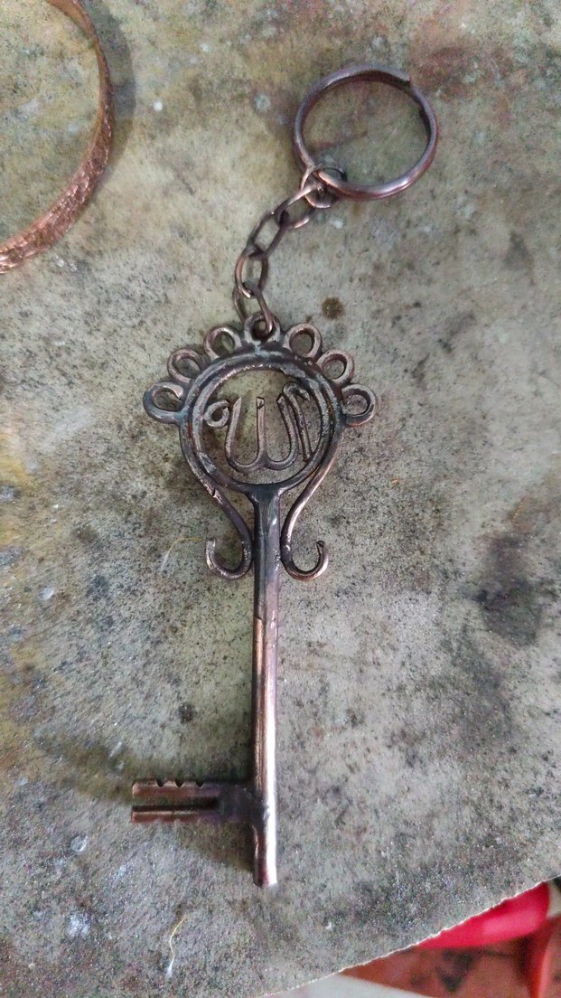 Bakır Antik Stil  Anahtarlık - Görsel 4