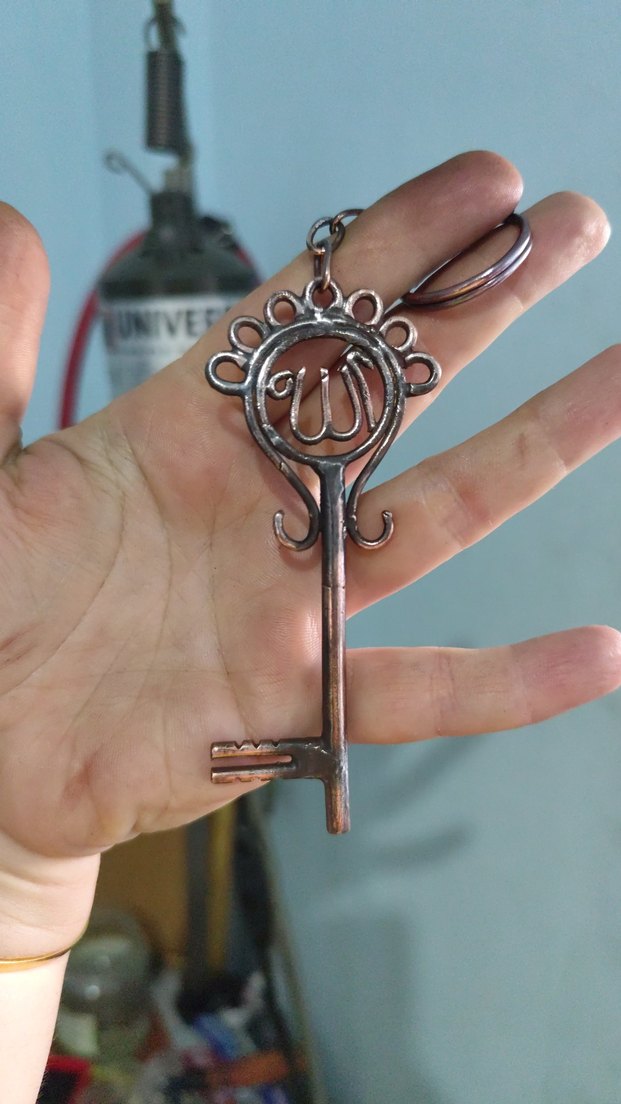 Bakır Antik Stil  Anahtarlık - Görsel 2