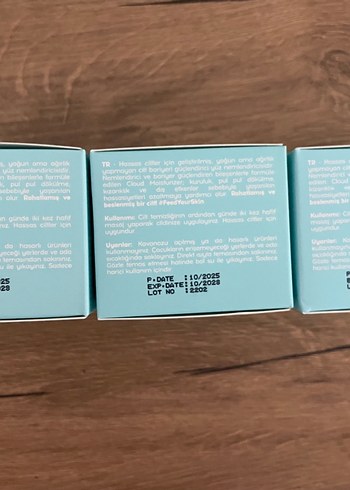 Cream Co. Cloud Nemlendirici 50 ml 3 adet - Görsel 2