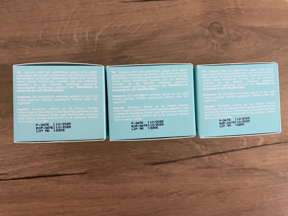 Cream Co. Cloud Nemlendirici 50 ml 3 adet - Görsel 2