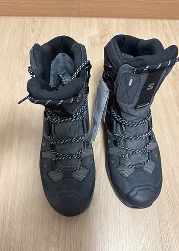 Gri Bağcıklı Erkek Outdoor Biker Ayakkabı - Görsel 3