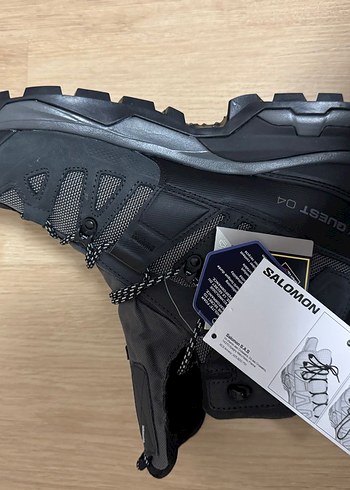 Gri Bağcıklı Erkek Outdoor Biker Ayakkabı - Görsel 7