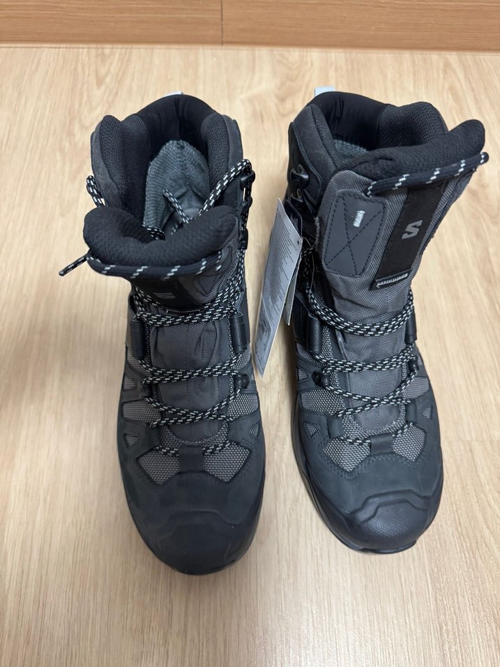 Gri Bağcıklı Erkek Outdoor Biker Ayakkabı - Görsel 3