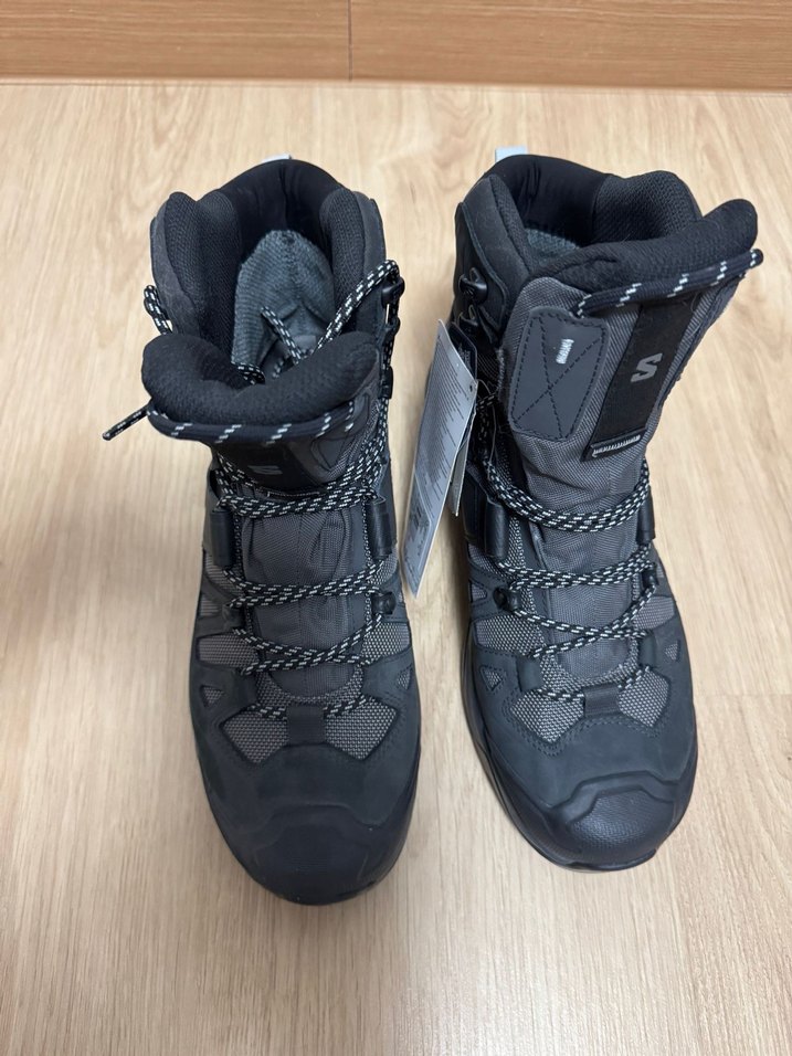 Gri Bağcıklı Erkek Outdoor Biker Ayakkabı - Görsel 4