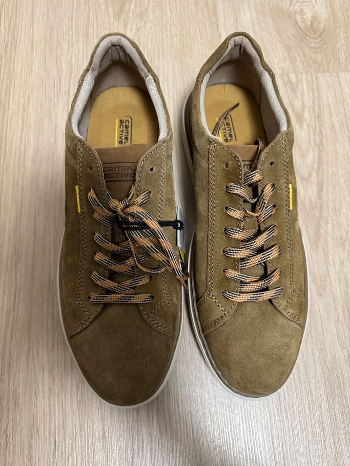 Süet Kahverengi Bağcıklı Erkek Spor Ayakkabı - Görsel 2