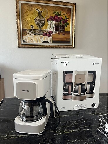 karaca 2in 1 çay/kahve demleme makinesi