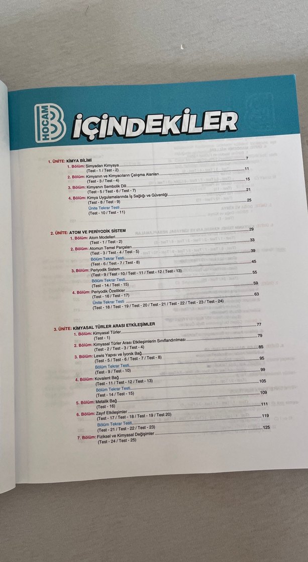 TYT Kimya Soru Bankası - Görkem Şahin - Görsel 2