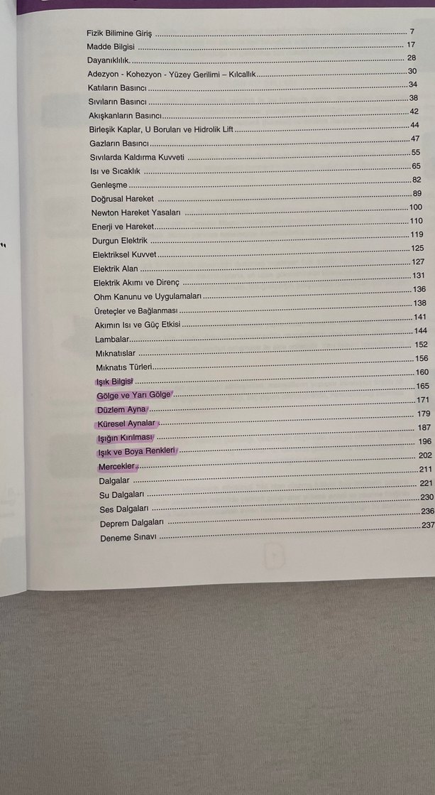 TYT Fizik Ders Notları - Barış Akmcioğlu - Görsel 2