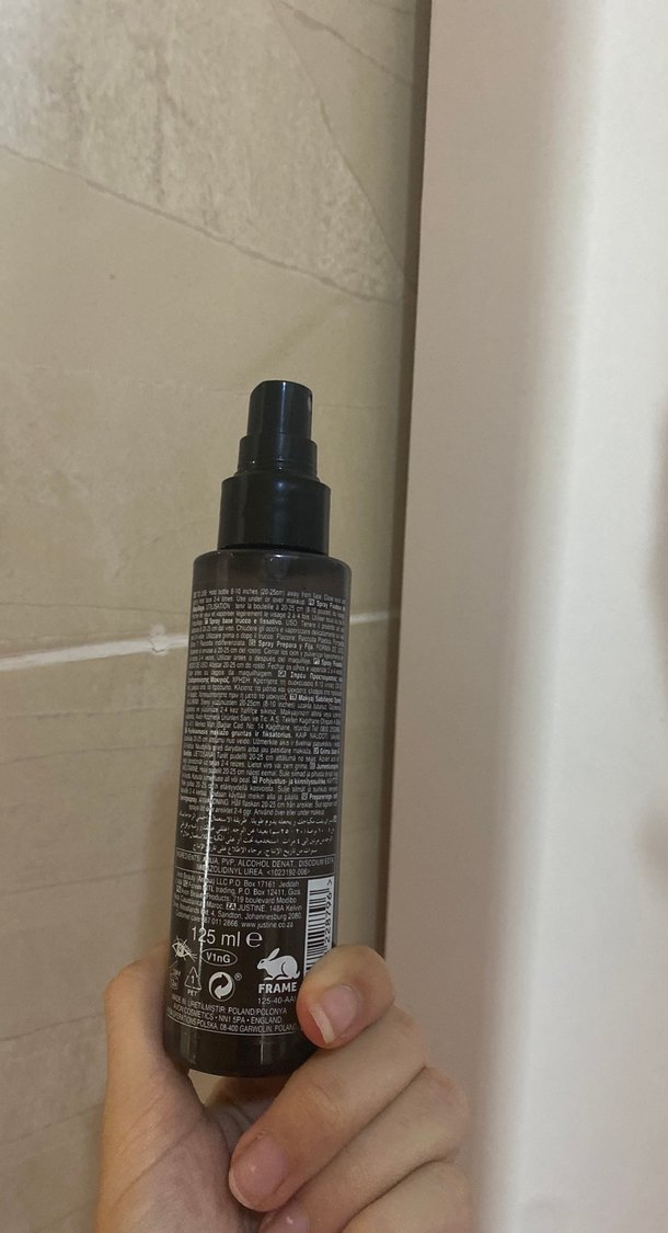 Avon Prep & Set Sprey Siyah - Görsel 2