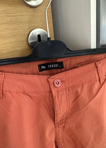Zara Kemerli Kadın Mini Şort Kahverengi